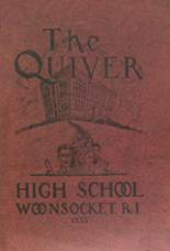 1933 Woonsocket High School Yearbook from Woonsocket, Rhode Island cover image