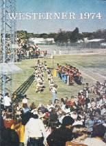 West Phoenix High School 1974 yearbook cover photo