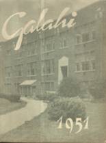 Galva High School 1951 yearbook cover photo