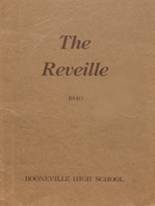 Booneville High School 1940 yearbook cover photo