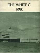 Carrollton Community High School 1958 yearbook cover photo