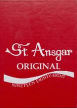 1988 St. Ansgar High School Yearbook from St. ansgar, Iowa cover image