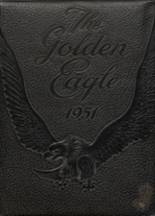 Junction High School 1951 yearbook cover photo