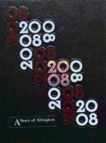 Abington High School 2008 yearbook cover photo