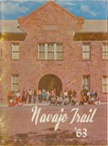 Wingate High School 1963 yearbook cover photo