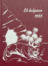1955 Platte High School Yearbook from Platte, South Dakota cover image