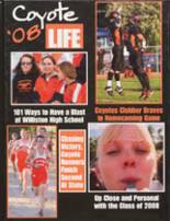 Williston High School 2008 yearbook cover photo