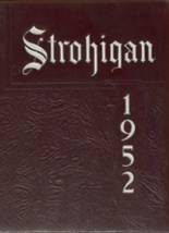 Strongsville High School 1952 yearbook cover photo