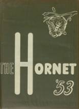 Harvard High School 1953 yearbook cover photo