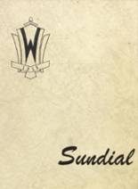 Williams High School 1958 yearbook cover photo