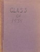 1934 Greenville High School Yearbook from Greenville, Michigan cover image
