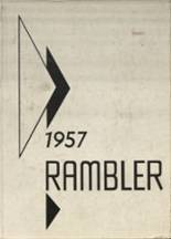 Roseau High School 1957 yearbook cover photo
