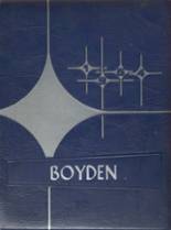 Boyden School 1964 yearbook cover photo