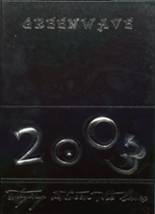 2003 Midway High School Yearbook from Kingston, Tennessee cover image