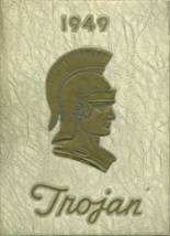 Troy High School 1949 yearbook cover photo