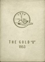 1953 Union High School Yearbook from Dugger, Indiana cover image