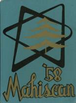 Marshfield High School 1958 yearbook cover photo