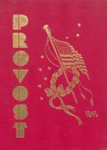 Provo High School 1945 yearbook cover photo