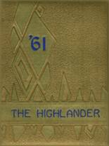 Cloudland High School 1961 yearbook cover photo