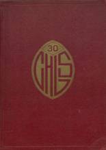 Cambridge Latin High School 1930 yearbook cover photo