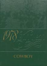 1978 Colome High School Yearbook from Colome, South Dakota cover image
