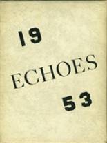 1953 York High School Yearbook from Bellevue, Ohio cover image