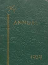 West Point High School 1939 yearbook cover photo