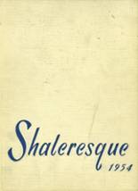 Shaler Area High School 1954 yearbook cover photo