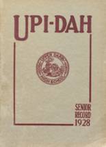Upper Darby High School 1928 yearbook cover photo