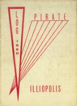 Illiopolis High School 1960 yearbook cover photo