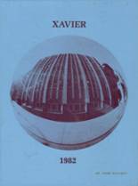 Xavier High School 1982 yearbook cover photo