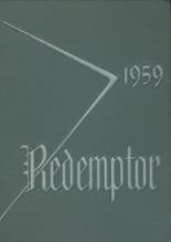 Holy Redeemer High School 1959 yearbook cover photo