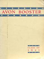 Avon High School 1941 yearbook cover photo