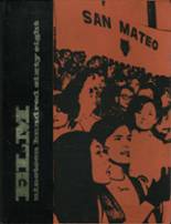 San Mateo High School 1968 yearbook cover photo