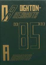 Dighton-Rehoboth Regional High School 1985 yearbook cover photo