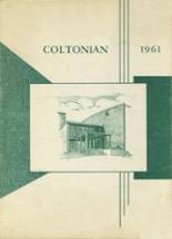 Colton-Pierrepont High School 1961 yearbook cover photo