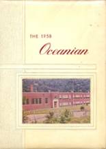 Oceana High School 1958 yearbook cover photo