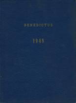 Saint Benedict's School 1948 yearbook cover photo
