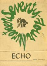 Pocono Central Catholic High School 1974 yearbook cover photo