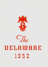Delaware Valley High School 1952 yearbook cover photo