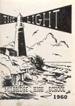 Milbridge High School 1960 yearbook cover photo