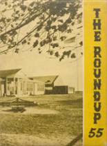 Hackberry High School 1955 yearbook cover photo