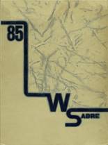Washington School 1985 yearbook cover photo