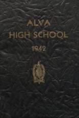 Alva High School 1942 yearbook cover photo