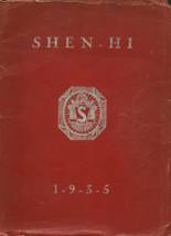 Shenango High School 1935 yearbook cover photo