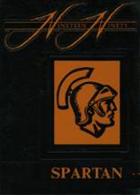 Uxbridge High School 1990 yearbook cover photo