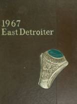 East Detroit High School 1967 yearbook cover photo