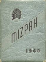 Mt. Gilead High School 1940 yearbook cover photo