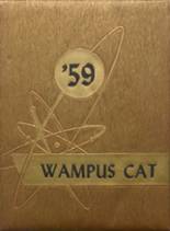 Leesville High School 1959 yearbook cover photo