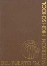 1934 Patterson High School Yearbook from Patterson, California cover image